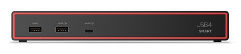 Lenovo Stacja dokująca Lenovo ThinkPad USB4 Smart Dock 5500 Przewodowa Czarna (100608154)