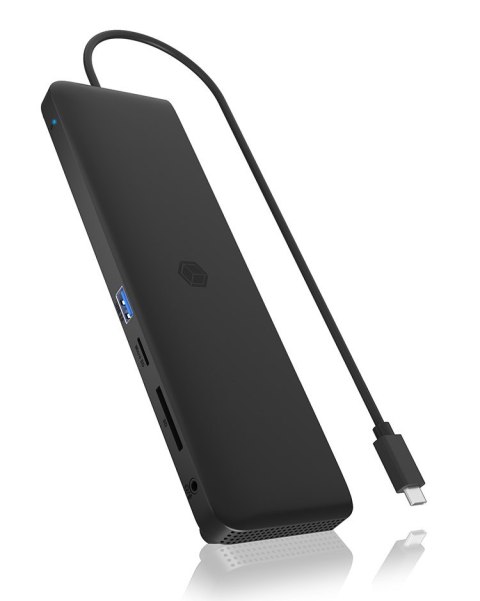 No name Stacja dokująca IcyBox USB Type-C mit dreifach Videoausgabe