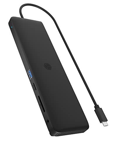 No name Stacja dokująca IcyBox USB Type-C mit dreifach Videoausgabe