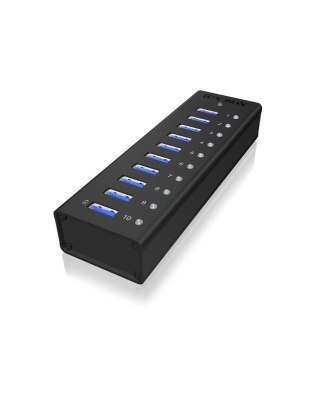 RAIDSONIC ICY BOX IB-AC6110 USB 3.2 Gen 1 (3.1 Gen 1) Type-B 5000 Mbit/s Czarny
