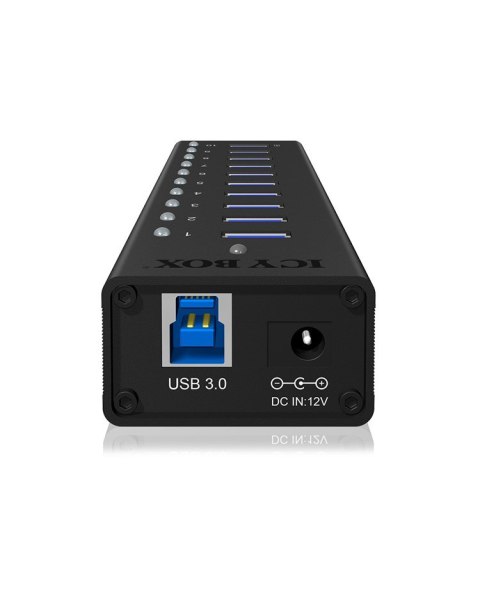 RAIDSONIC ICY BOX IB-AC6110 USB 3.2 Gen 1 (3.1 Gen 1) Type-B 5000 Mbit/s Czarny