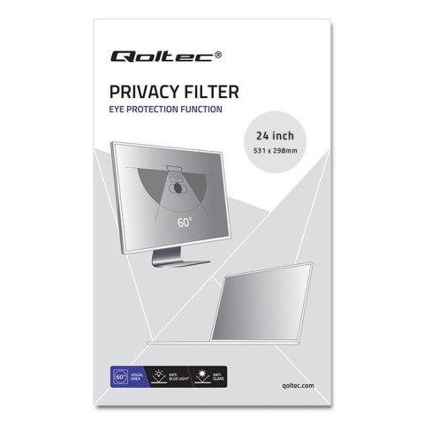 Qoltec Filtr prywatyzujący Rodo Qoltec 51060