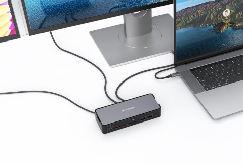 Verbatim Verbatim CDS-15 Przewodowa USB 3.2 Gen 1 (3.1 Gen 1) Type-C Czarny, Szary