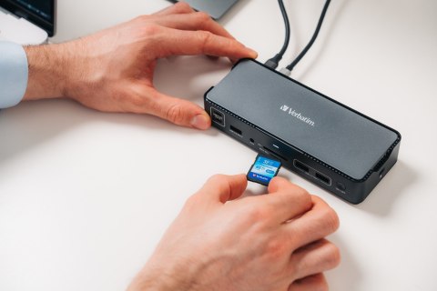 Verbatim Verbatim CDS-15 Przewodowa USB 3.2 Gen 1 (3.1 Gen 1) Type-C Czarny, Szary