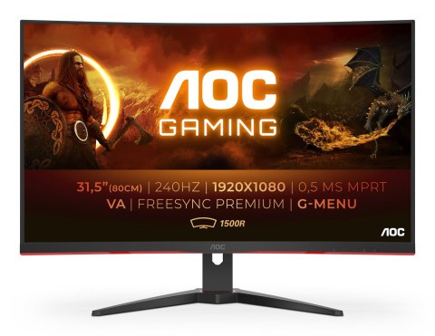 AOC MONITOR AOC LED 32" C32G2ZE/BK