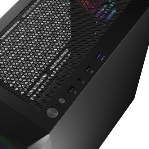 LOGIC LOGIC OBUDOWA LOGIC PORTOS ARGB MIDI USB 3.0 BLACK