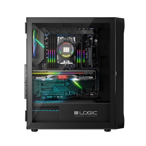 LOGIC LOGIC OBUDOWA LOGIC PORTOS ARGB MIDI USB 3.0 BLACK