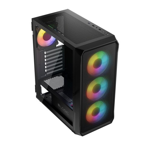 LOGIC LOGIC OBUDOWA LOGIC PORTOS ARGB MIDI USB 3.0 BLACK