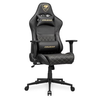 COUGAR COUGAR CGR-AO2-GLB Uniwersalny fotel dla gracza Obite siedzisko Czarny, Złoto