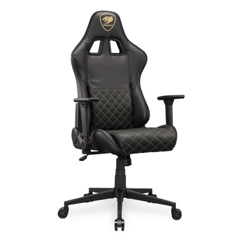 COUGAR COUGAR CGR-AO2-GLB Uniwersalny fotel dla gracza Obite siedzisko Czarny, Złoto