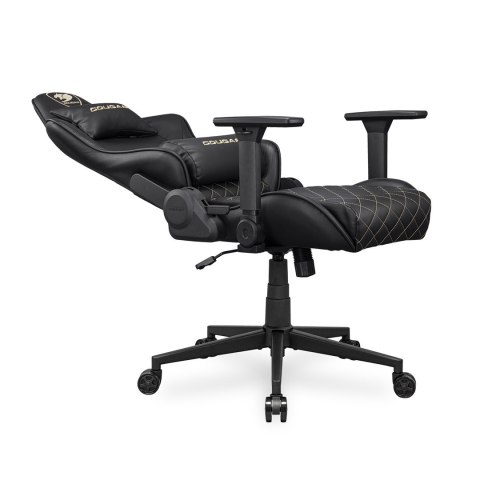 COUGAR COUGAR CGR-AO2-GLB Uniwersalny fotel dla gracza Obite siedzisko Czarny, Złoto