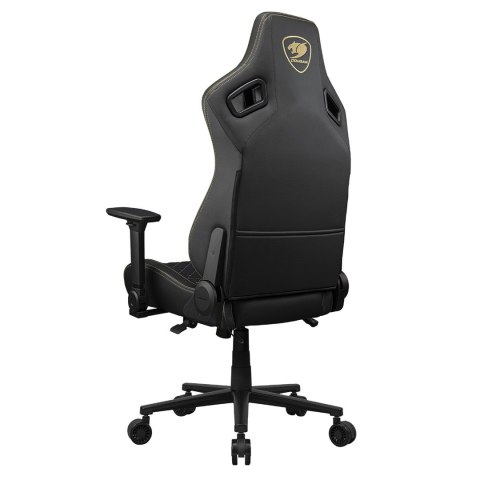 COUGAR COUGAR CGR-DFL-GLB Fotel dla gracza Wyściełane siedzisko tapicerowane Czarny, Złoto