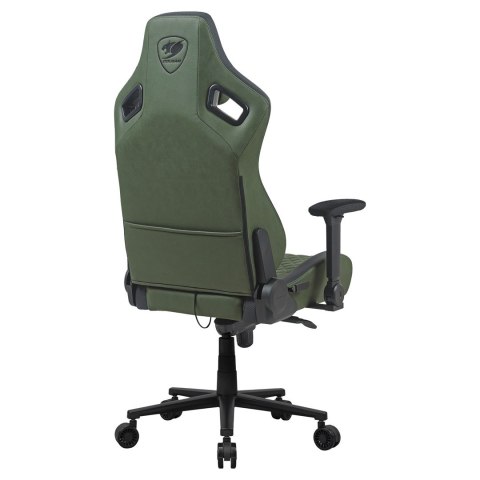COUGAR COUGAR DEFENSOR S ARMY GREEN F Uniwersalny fotel dla gracza Tapicerowane siedzisko Zielony