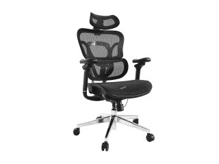 EQUIP Wyposaż Ergonomiczne Krzesło Biurowe + Zagłówek/Podłokietniki Lite Sprzedaż Detaliczna