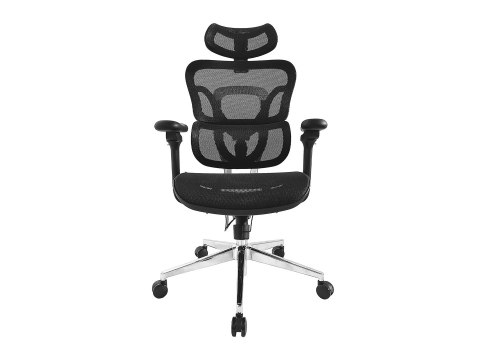 EQUIP Wyposaż Ergonomiczne Krzesło Biurowe + Zagłówek/Podłokietniki Lite Sprzedaż Detaliczna