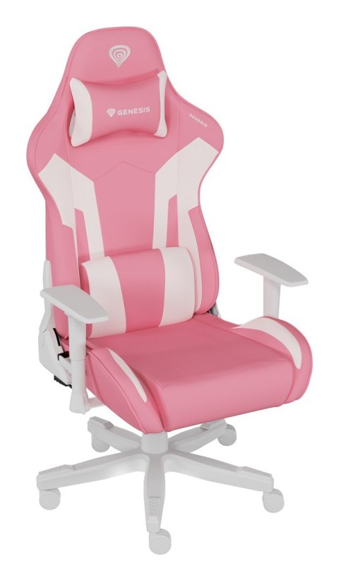 GENESIS Krzesło Genesis Nitra 710, Różowe Białe (NFG-1929)
