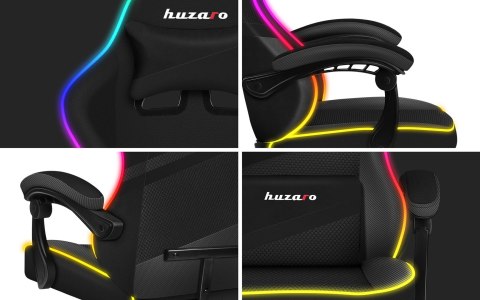Huzaro Fotel gamingowy Huzaro Force 4.4 RGB Black