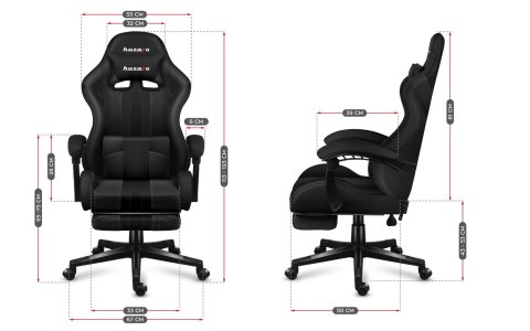 Huzaro Fotel gamingowy Huzaro Force 4.7 Carbon Mesh