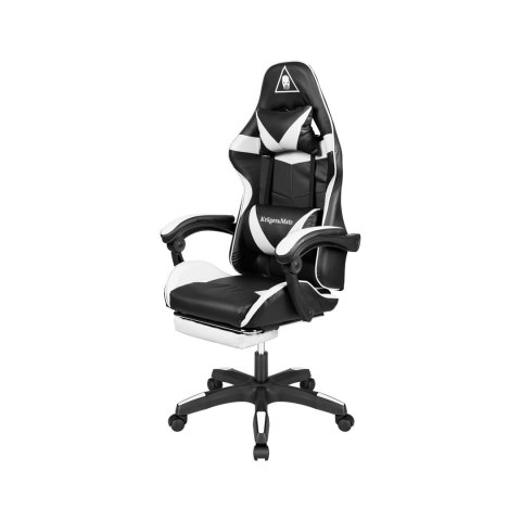Kruger & Matz Fotel Gamingowy Kruger&Matz Gx-150 Czarno-Biały