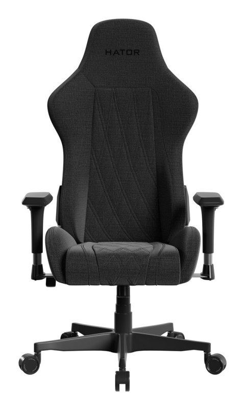 No name HATOR Darkside 3M Fabric Uniwersalny fotel dla gracza Czarny