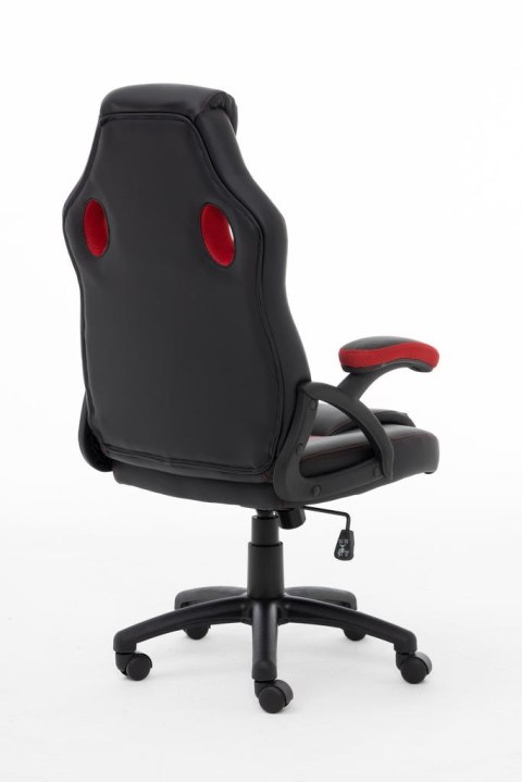 No name Raptor Gaming 437764 fotel do gry Fotel dla gracza Obite siedzisko Czarny, Czerwony