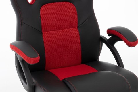 No name Raptor Gaming 437764 fotel do gry Fotel dla gracza Obite siedzisko Czarny, Czerwony