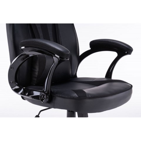 TOP E SHOP FOTEL OBROTOWY GAMINGOWY KRZESŁO DRIFT CZARNY