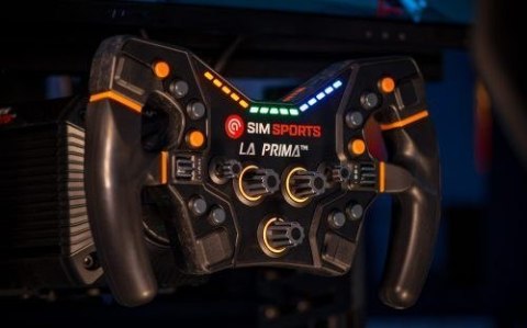 Asetek Asetek La Prima Czarny Kierownica PC