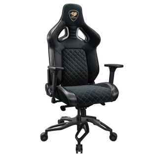 COUGAR COUGAR CGR-T2F-GLB Uniwersalny fotel dla gracza Wyściełane siedzisko tapicerowane Czarny
