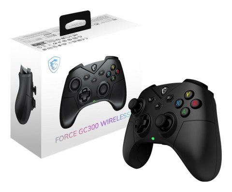 MSI Kontroler MSI Gaming FORCE GC300 WIRELESS Czarny Bezprzewodowy