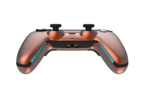 No name Deltaco Gaming GAM-199-ORANGECOPPER kontroler gier Pomarańczowy, Brąz Bluetooth/USB Gamepad PlayStation 5, PC, Android, iOS