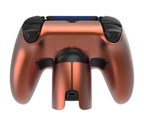 No name Deltaco Gaming GAM-199-ORANGECOPPER kontroler gier Pomarańczowy, Brąz Bluetooth/USB Gamepad PlayStation 5, PC, Android, iOS