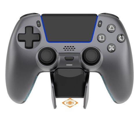 No name Deltaco Gaming GAM-199-STEELGRAY kontroler gier Szary, Metaliczny, Stal Bluetooth/USB Gamepad PlayStation 5, Android, iOS