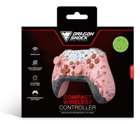 No name Dragonshock PopTop Różowy, Brązowy, Czarny, Jasny Niebieski, Fioletowy Bluetooth Gamepad Analogowa/Cyfrowa Nintendo Switch, PC