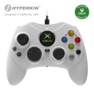 No name Hyperkin DuchesS Biały Gamepad Analogowy Xbox Series S, Xbox Series X, Xbox One