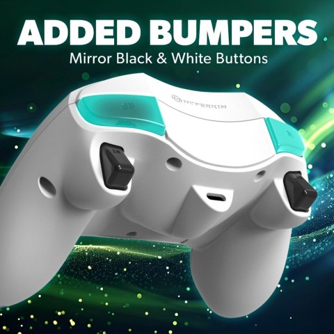 No name Hyperkin DuchesS Biały Gamepad Analogowy Xbox Series S, Xbox Series X, Xbox One