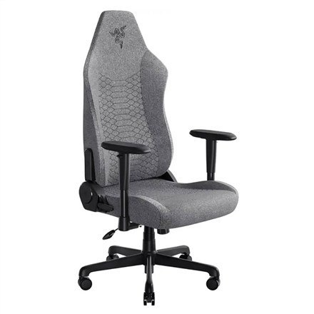 RAZER Wielowarstwowa tkanina Razer/stal Fotel do gier Iskur V2 X Jasnoszary