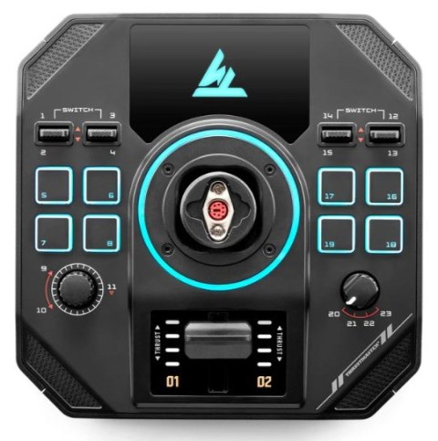 THRUSTMASTER Thrustmaster Sol-R 4 HOTAS Czarny USB Joystick + dźwignia sterowania silnikiem Analogowa/Cyfrowa PC