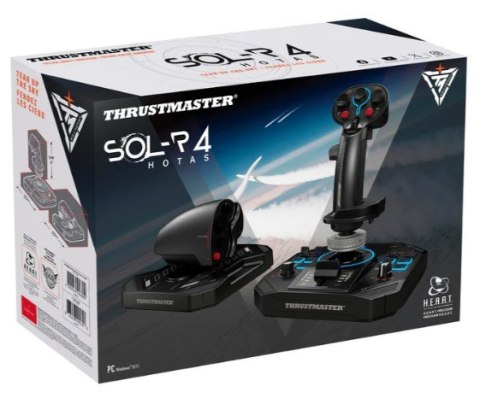 THRUSTMASTER Thrustmaster Sol-R 4 HOTAS Czarny USB Joystick + dźwignia sterowania silnikiem Analogowa/Cyfrowa PC