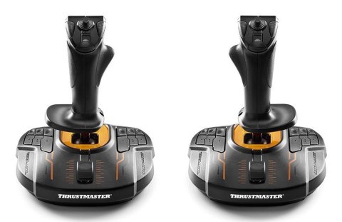 THRUSTMASTER Thrustmaster T.16000M FCS SPACE SIM DUO Czarny, Pomarańczowy USB Joystick Analogowa/Cyfrowa PC
