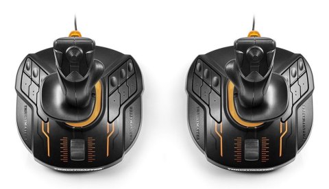 THRUSTMASTER Thrustmaster T.16000M FCS SPACE SIM DUO Czarny, Pomarańczowy USB Joystick Analogowa/Cyfrowa PC
