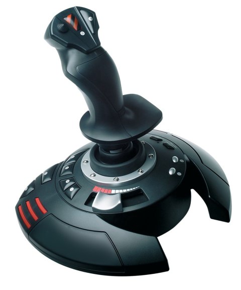 THRUSTMASTER Thrustmaster T.Flight Stick X Czarny, Czerwony, Srebrny USB Joystick Analogowy PC, Playstation 3