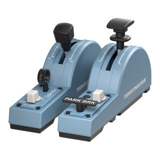 THRUSTMASTER Thrustmaster TCA Quadrant Add-On Airbus Edition Czarny, Niebieski Flight Sim PC