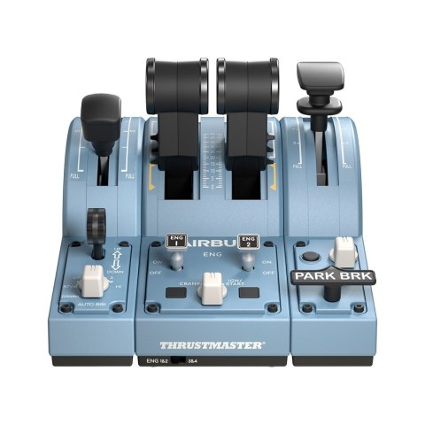 THRUSTMASTER Thrustmaster TCA Quadrant Add-On Airbus Edition Czarny, Niebieski Flight Sim PC