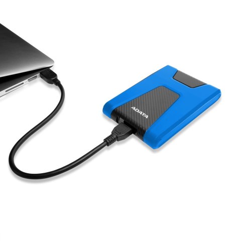ADATA Dysk zewnętrzny HDD ADATA HD650 (1TB; 2.5"; USB 3.2; niebieski)