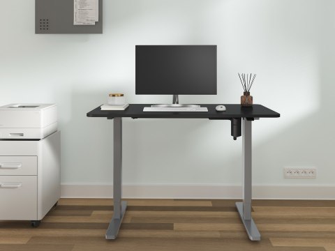 EQUIP Wyposażenie biurka w pojedynczy silnik elektryczny 70Kg gr lite Handel detaliczny (Spedytor)