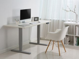 EQUIP Wyposażenie ramy biurka w podwójny silnik elektryczny 125 kg gr lite