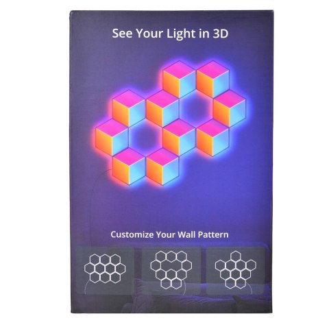 Govee Govee H6066 Glide Hexa Pro; Panele LED; RGBIC
