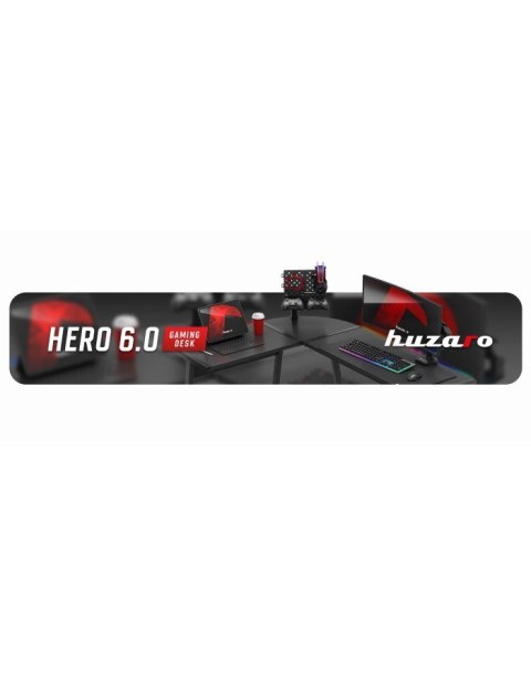 Huzaro Biurko gamingowe Huzaro Hero 6.0 Black RGB
