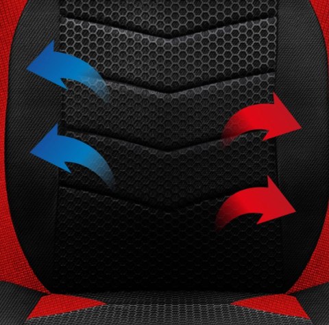 Huzaro Fotel gamingowy Huzaro FORCE 2.5 Red Mesh